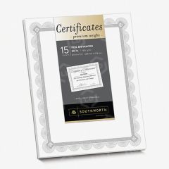 Southworth Spiro Design Premium Certificates - 15 per pack