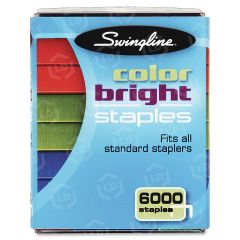 Swingline Color Bright Staple - 2000 per pack