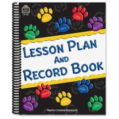Teacher Created Resources Paw Prints Lesson/Record Book