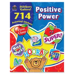 Teacher Created Resources Positive Power Sticker Book - 714 per pack