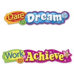 Trend Dare To Dream It Colorful Expressions Banner - 1 per pack