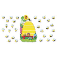 Trend Busy Bees Job Chart Bulletin Board Set - 1 per pack