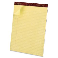 Ampad Gold Fibre Premium Rule Writing Pads - 50 Sheets - 16 lb - Letter 8.50" x 11.75"
