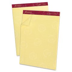 Ampad Gold Fibre Narrow Ruled Prem. Writing Pads - 50 Sheets - 16 lb - Letter 8.50" x 11.75"