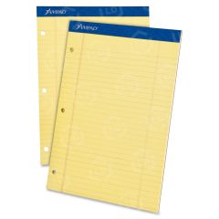 Ampad Perforated Ruled Pads - 50 Sheets - 8.50" x 11.75"