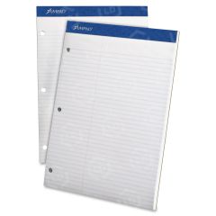 Ampad Double Sheet Writing Pads - 1 pad - 100 Sheets - 15 lb - 8.50" x 11.75"