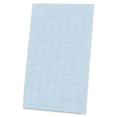 Ampad Cross-section Quadrille Pads - 40 sheets per pad - Legal - 8.50" x 14" - White