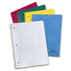 Oxford 3-Hole Punched Wirebound Notebook - 80 Sheets - Letter - 8.50" x 11"