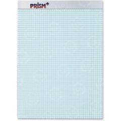 TOPS Prism Quadrille Pad - 50 Sheets - 16 lb Basis Weight - 8.50" x 11.75"  - Blue Paper