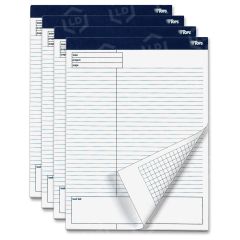 Tops Project Planning Pad with Margin Task List - 4 pack - 8.50" x 11.75"
