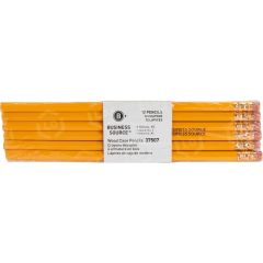 Business Source Woodcase Pencils