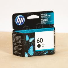 HP Original 60 Black Ink Cartridge, CC640WN