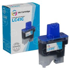 Brother Compatible LC41C Cyan Ink Cartridge