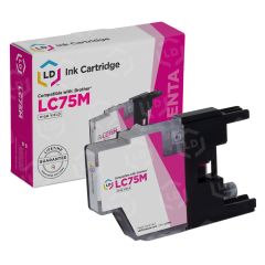 Brother Compatible LC75M HY Magenta Ink Cartridge