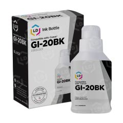 Compatible Canon GI-20BK Black Ink Bottle