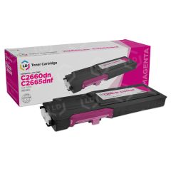 Replacement Magenta Toner for Dell C2660dn / C2665dnf (VXCWK, 593-BBBS)