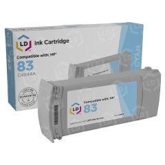 LD Remanufactured Light Cyan Ink Cartridge for HP 83 (C4944A)