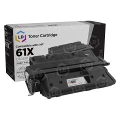 Compatible HP 61X Black High-Yield Toner Cartridge C8061X