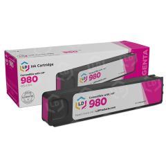 LD Remanufactured Magenta Ink Cartridge for HP 980 (D8J08A)