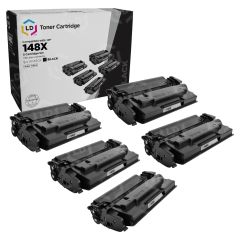Compatible HP 148X HY Black Toner Cartridge 5-Pack