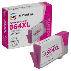 LD Compatible High Yield Magenta Ink Cartridge for HP 564XL (CB324WN)