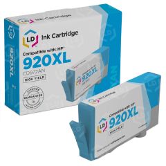 LD Compatible High Yield Cyan Ink Cartridge for HP 920XL (CD972AN)