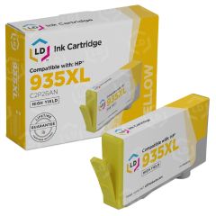 LD Compatible High Yield Yellow Ink Cartridge for HP 935XL (C2P26AN)