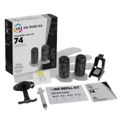 LD Refill Kit for HP 74 Black Ink