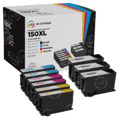 Lexmark Compatible 150XL HY Ink Set of 9