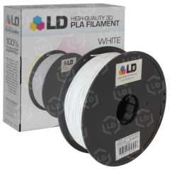 LD White 3D Printing Filament (PLA)