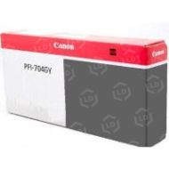 Canon OEM PFI-704GY Gray Ink Cartridge