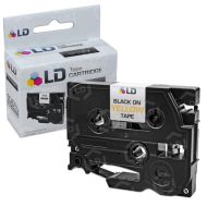 Compatible Replacement for Brother TZe621 Black on Yellow Tape for the P-Touch