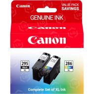 OEM Canon PG-295/CL-286 (6196C004) High Yield Value Pack Ink Cartridge