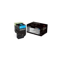 Lexmark Original 80C0H10 High Yield Black Toner Cartridge (4000 Page Yield)