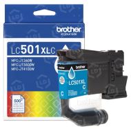 OEM Brother LC501XLC High Yield Cyan Ink Cartridge