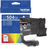 Brother Genuine LC504BK Standard Yield Black Ink Cartridge