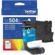 Brother Genuine LC504C Standard Yield Cyan Ink Cartridge