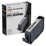 Comp Canon PFI-300PBK Photo Black Ink Cartridge 4193C002