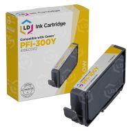Comp Canon PFI-300Y Yellow Ink Cartridge 4196C002	
