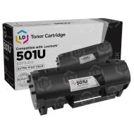 Compatible 501U Ultra HY Black Toner for Lexmark