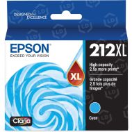 Original Epson 212XL Cyan Ink Cartridge, High-Capacity, T212XL220-S