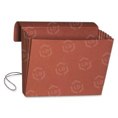 Smead Expanding Wallet with Elastic - 10 per box 10" x 15"- Redrope