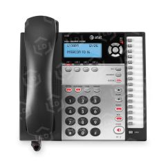 AT&T Standard Phone - Black, White