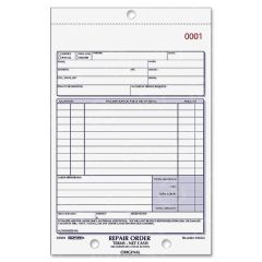 Rediform 3-pt Carbonless Repair Order Book