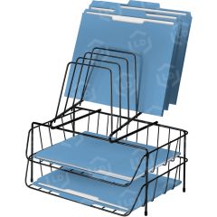 Fellowes Wire Double Tray with Step File