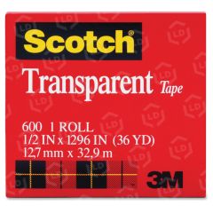 Scotch Transparent Tape - 1 per roll