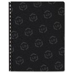 Fellowes Classic Grain Presentation Covers - Oversize, Black, 200pk - TAA Compliant - 200 per pack