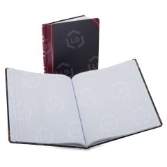 Boorum & Pease 1602 1/2 Srs Single Pg Columnar Books - 75 Sheets - Thread Sewn - 11.93" x 9.87"