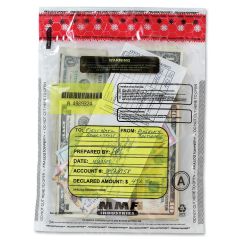 MMF Tamper-Evident Deposit Bag - 100 per box