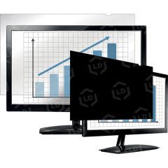 Fellowes Laptop/Flat Panel Privacy Filter - 24.0" Wide Black